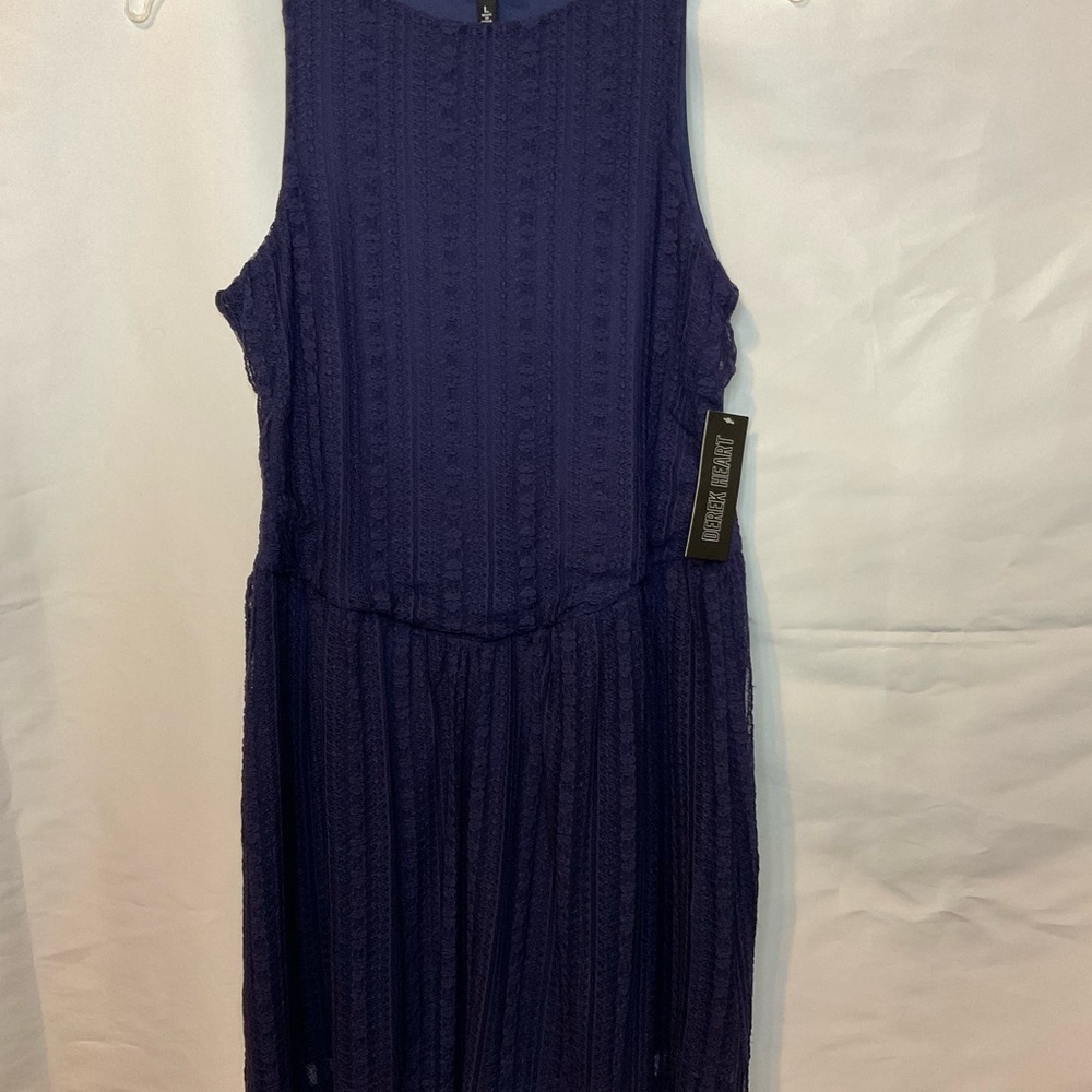 Navy Lace Dress